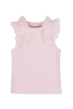 Load image into Gallery viewer, Gingersnaps Ruffled Sleeves Rib Top
