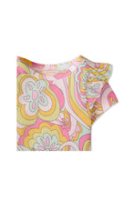 Load image into Gallery viewer, Gingersnaps Psychedelic Print Bodysuit
