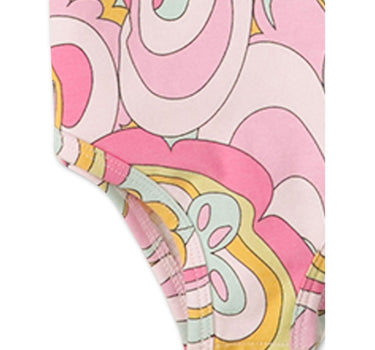 Gingersnaps Psychedelic Print Jersey Bodysuit