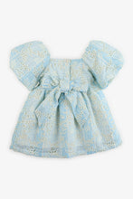 Load image into Gallery viewer, Gingersnaps Striped Eyelet Lace Dress
