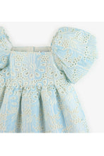 Load image into Gallery viewer, Gingersnaps Striped Eyelet Lace Dress
