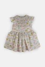 Load image into Gallery viewer, Gingersnaps Floral Printed Smocked Dress
