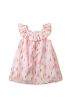 Load image into Gallery viewer, Gingersnaps Ikat Print Scallop Dress
