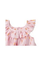 Load image into Gallery viewer, Gingersnaps Ikat Print Scallop Dress

