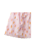 Load image into Gallery viewer, Gingersnaps Ikat Print Scallop Dress
