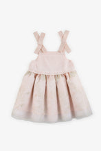 Load image into Gallery viewer, Gingersnaps Knitted &amp; Embroidered Tulle Combi Tunic Dress
