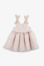 Load image into Gallery viewer, Gingersnaps Knitted &amp; Embroidered Tulle Combi Tunic Dress

