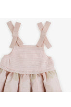 Load image into Gallery viewer, Gingersnaps Knitted &amp; Embroidered Tulle Combi Tunic Dress

