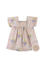Load image into Gallery viewer, Gingersnaps Glorious Bird Print Smocked Dress
