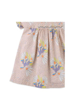 Load image into Gallery viewer, Gingersnaps Glorious Bird Print Smocked Dress
