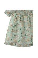 Load image into Gallery viewer, Gingersnaps Orchid Print Dress With Smocked Bodice
