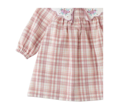 Gingersnaps Carolina Embroidered Long Sleeve Dress