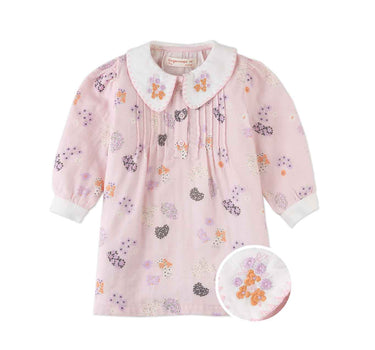 Gingersnaps Ingrid Embroidered Long Sleeve Dress