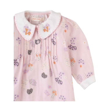 Gingersnaps Ingrid Embroidered Long Sleeve Dress