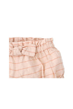 Load image into Gallery viewer, Gingersnaps Gold Stripey Bloomers with Bow

