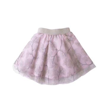 Gingersnaps Printed Half Circle Tulle Skirt