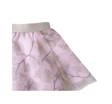 Gingersnaps Printed Half Circle Tulle Skirt