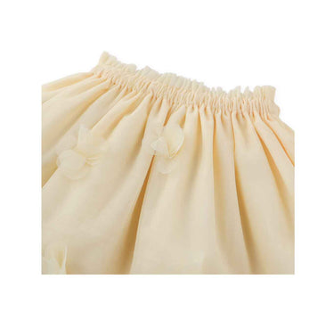 Gingersnaps Tulle Skirt With Flower Appliqué