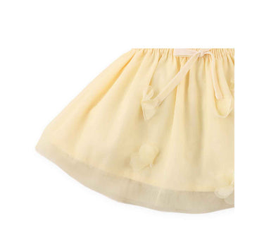 Gingersnaps Tulle Skirt With Flower Appliqué