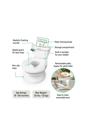 Ingenuity My Size Potty Pro White