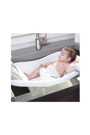Ingenuity Comfy Clean Deluxe Newborn to Toddler Bather Pink