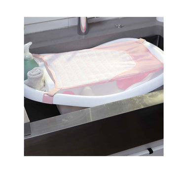 Ingenuity Comfy Clean Deluxe Newborn to Toddler Bather Pink