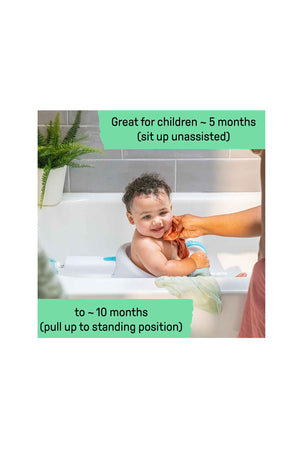 Ingenuity My Bath Seat for Sit-Up Baby Bathing Grey