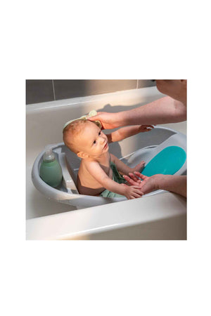 Ingenuity Comfy Clean Deluxe Newborn to Toddler Bather Grey