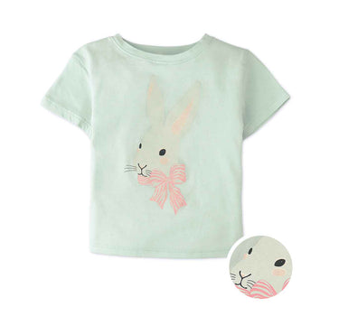 Gingersnaps T-Shirt With Bunny Spot Print
