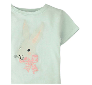 Gingersnaps T-Shirt With Bunny Spot Print