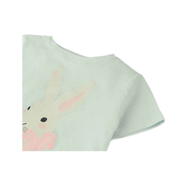 Gingersnaps T-Shirt With Bunny Spot Print