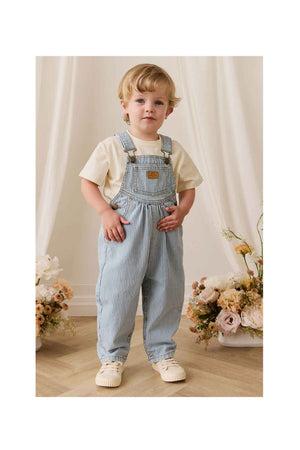 Jamie Kay Cecil Overall - Holiday Stripe