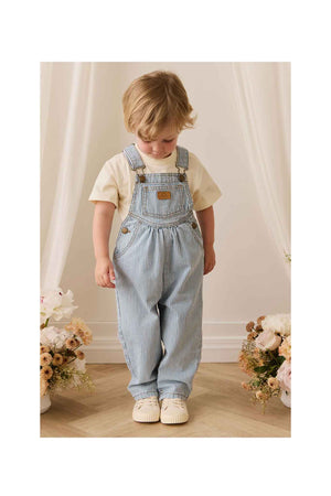 Jamie Kay Cecil Overall - Holiday Stripe