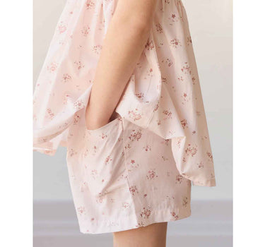 Jamie Kay Organic Cotton Emelia Short - Petite Fleur Soft Peony