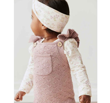 Jamie Kay Organic Cotton Long Sleeve Bodysuit - Moons Garden