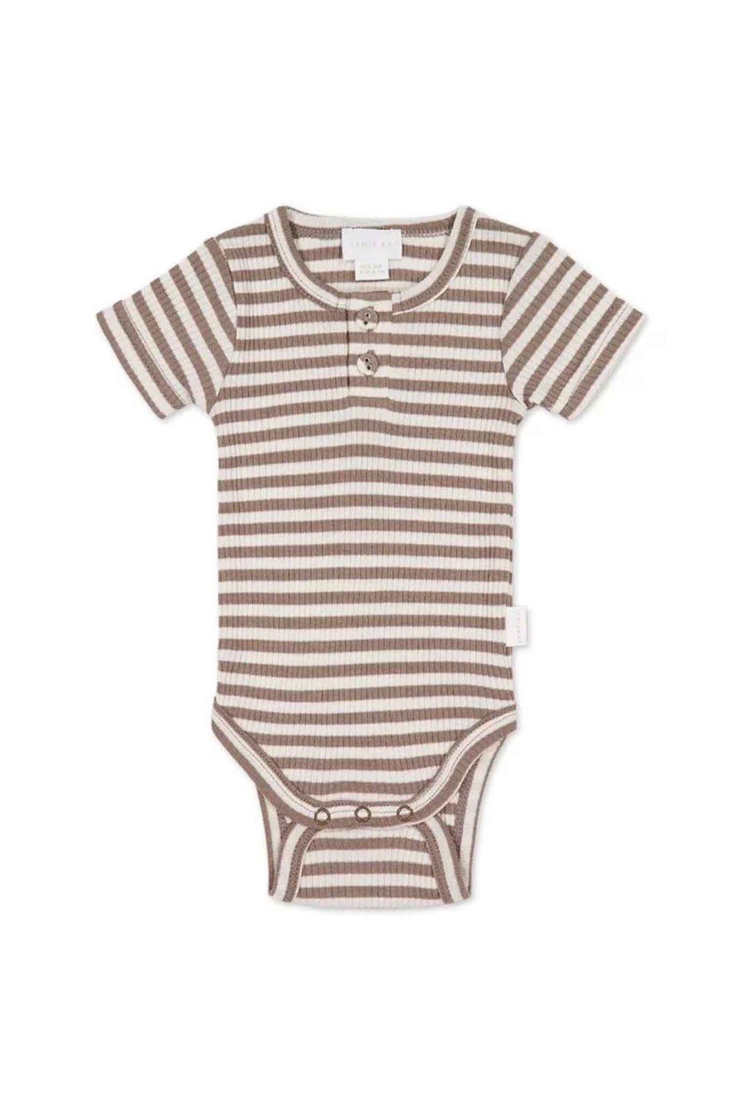 Jamie Kay Organic Cotton Modal Darcy Rib Tee Bodysuit