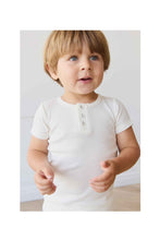 Load image into Gallery viewer, Jamie Kay Organic Cotton Modal Henley Tee
