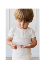 Load image into Gallery viewer, Jamie Kay Organic Cotton Modal Henley Tee
