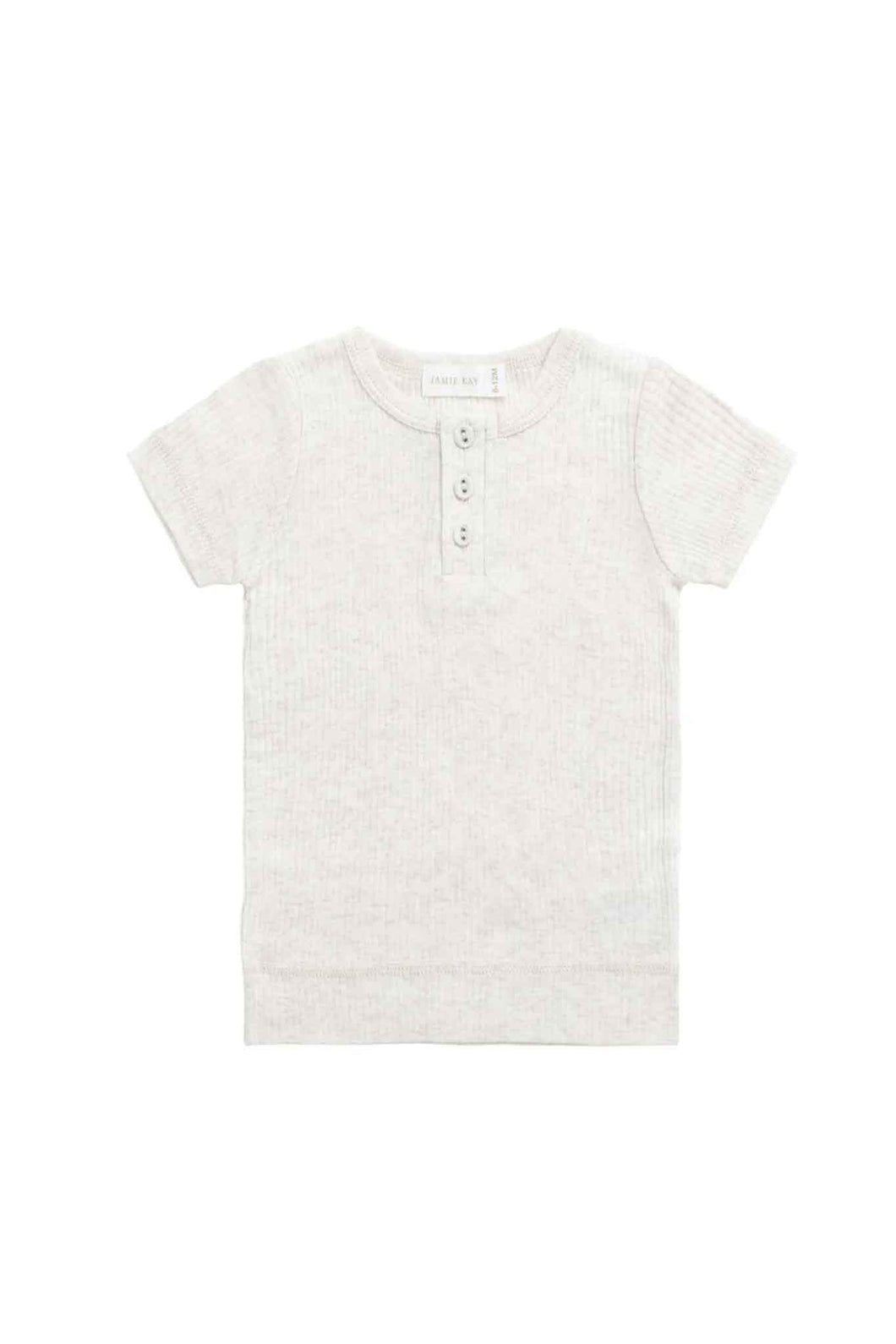 Jamie Kay Organic Cotton Modal Henley Tee