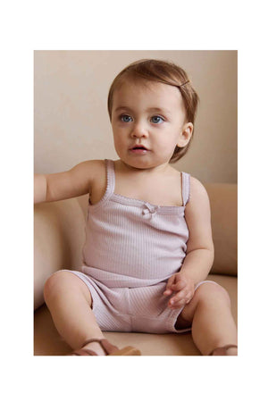 Jamie Kay Organic Cotton Modal Singlet - Violet Tint