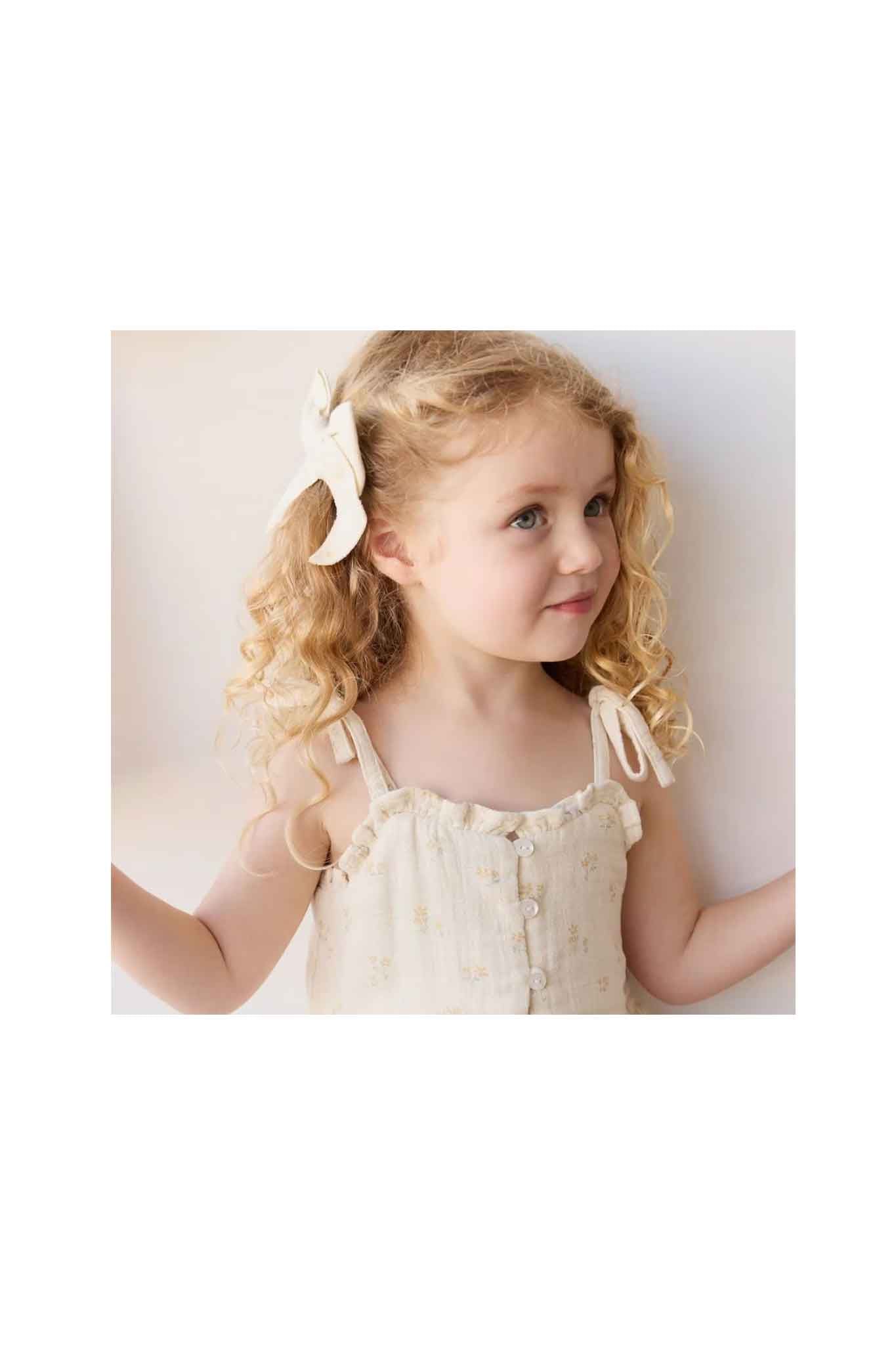 Jamie Kay Organic Cotton Muslin Bow