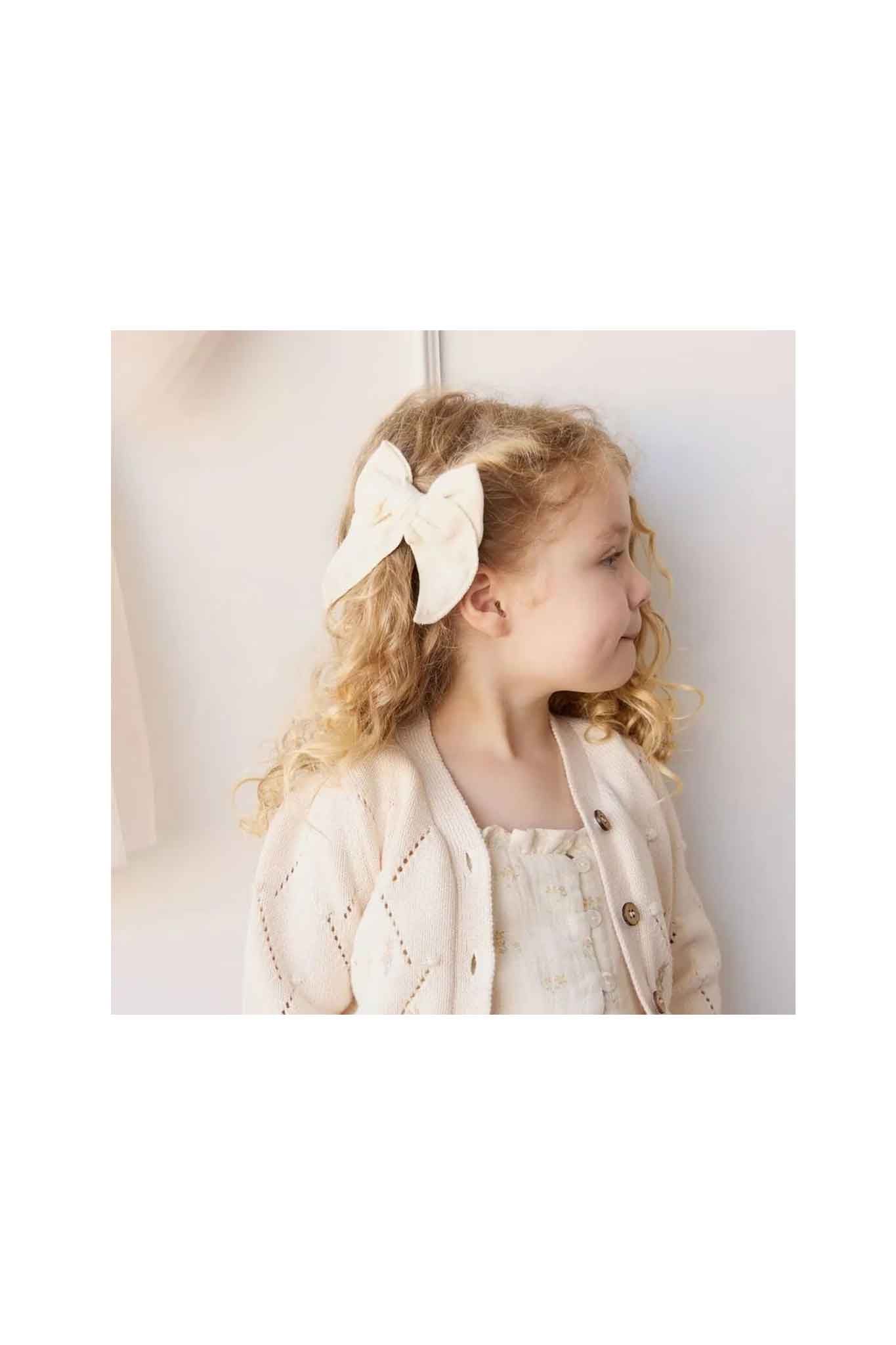 Jamie Kay Organic Cotton Muslin Bow
