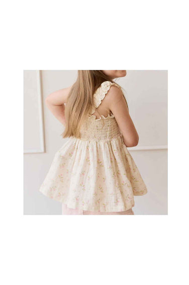 Jamie Kay Organic Cotton Muslin Tiana Top - Emelia Pink