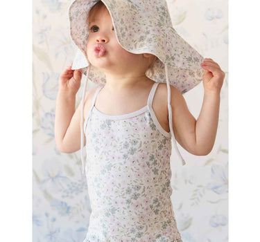 Jamie Kay Organic Cotton Noelle Hat - Fifi Violet