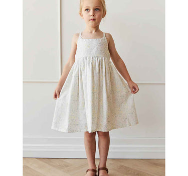 Jamie Kay Organic Cotton Pippa Dress - Daphne Egret