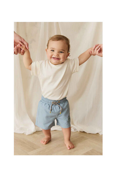 Jamie Kay Pima Cotton Eddie Tee - Cloud