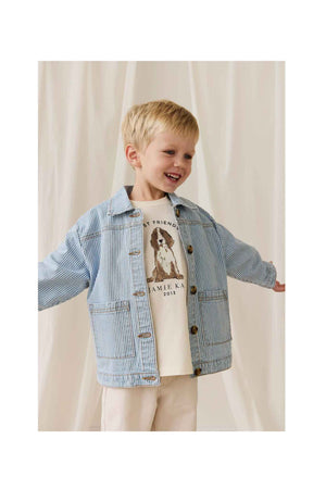 Jamie Kay Axel Jacket - Holiday Stripe