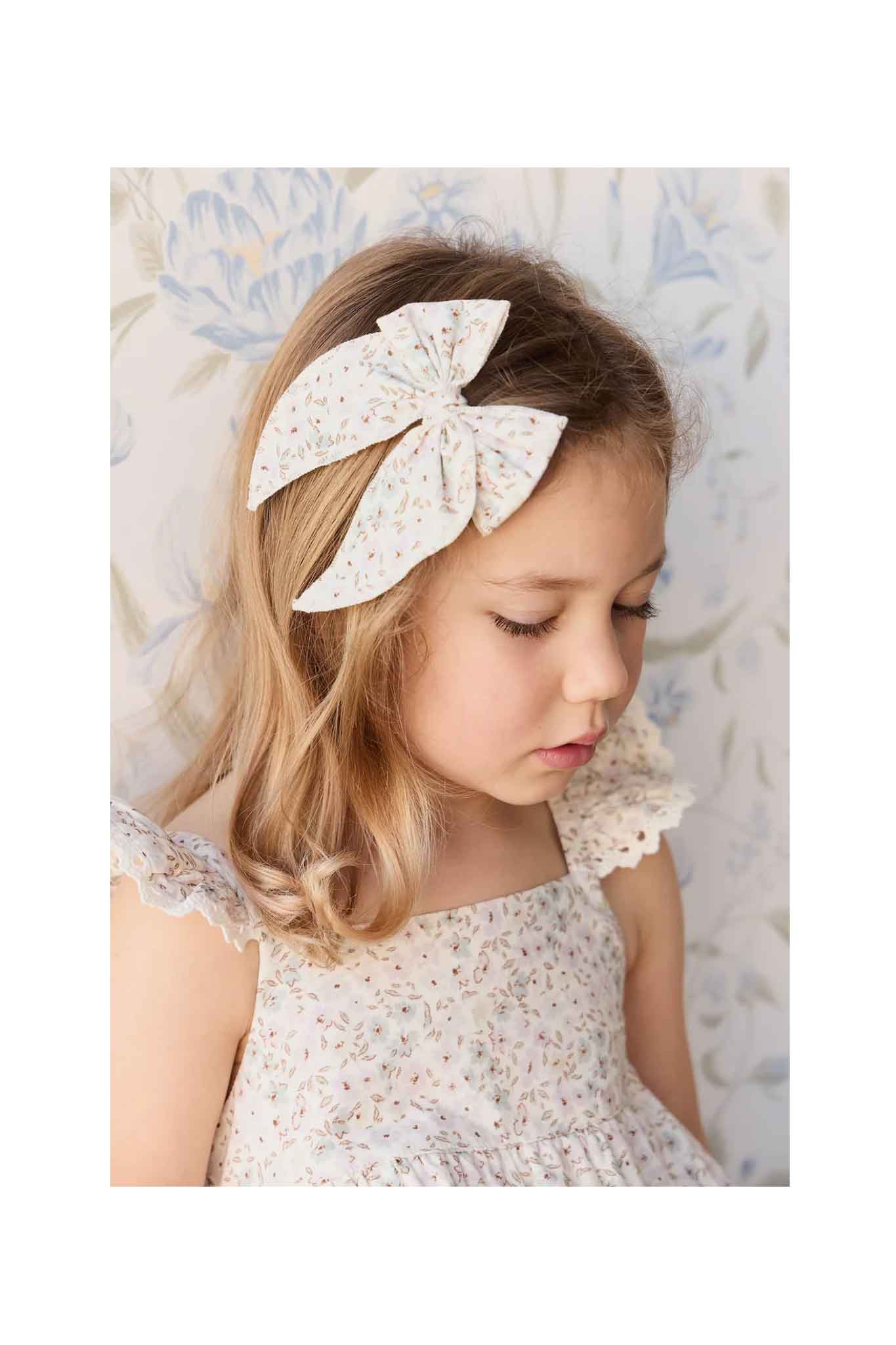 Jamie Kay Organic Cotton Voile Bow