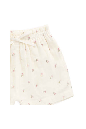 Jamie Kay Organic Cotton Muslin Selah Short - Willow Rose