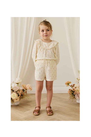 Jamie Kay Organic Cotton Muslin Selah Short - Willow Rose